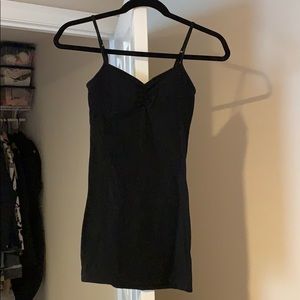 Longer Padded Black Tank